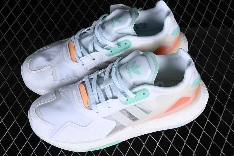 Adidas Day Jogger Boost Cloud White/Cloud White/Clear Mint 5