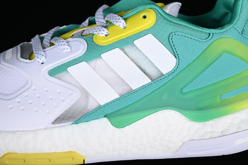 Adidas Day Jogger Boost Cloud White/Green/Yellow 27