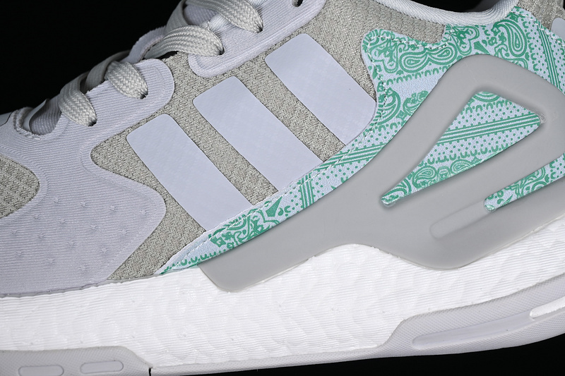 Adidas Day Jogger Boost White/Grey/Green 13