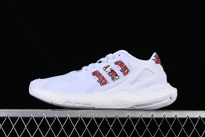 Day Jogger Boost White/Grey/Red 13