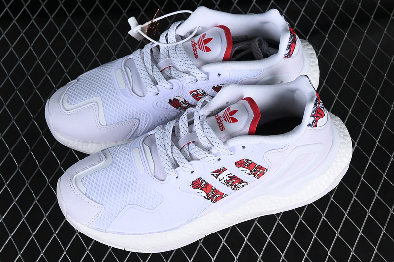 Day Jogger Boost White/Grey/Red 19