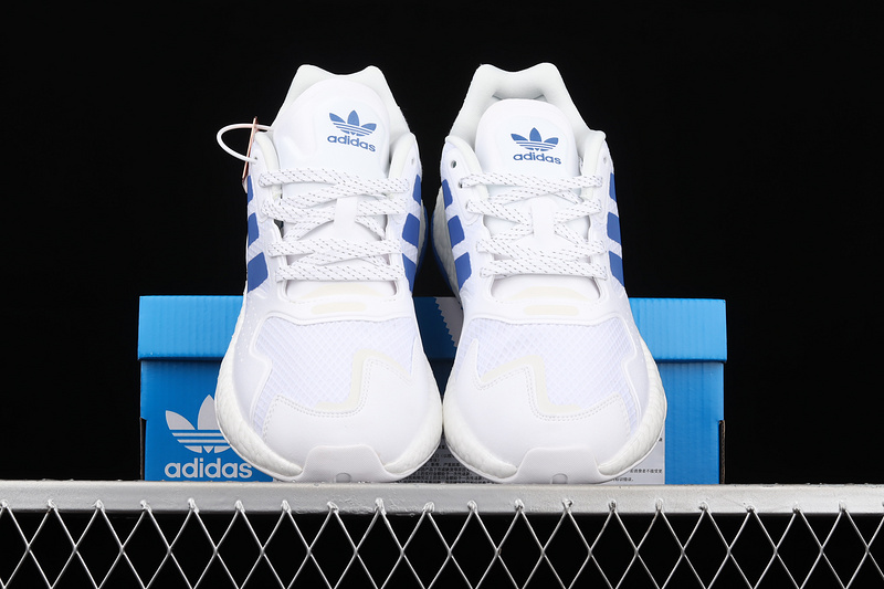 Day Jogger Boost Shoes Cloud White/Cloud White/Blue 27