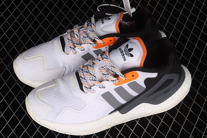 Day Jogger 2020 Boost Shoes Cloud White/Light Grey/Orange 3