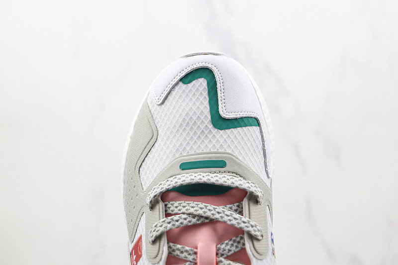 Day Jogger Boost Shoes White/Grey/Orange-Green 15