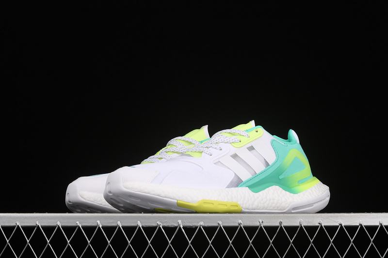 Day Jogger Shoes Cloud White/Green-Yellow 21