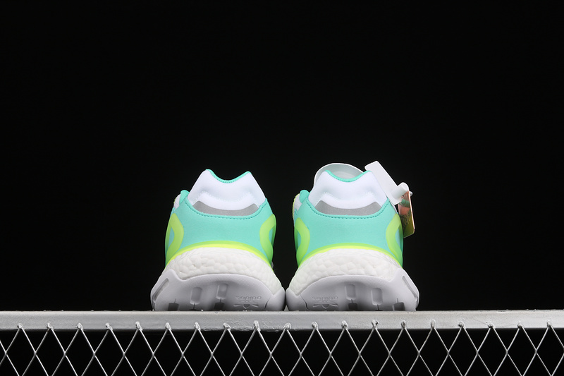 Day Jogger Shoes Cloud White/Green-Yellow 33