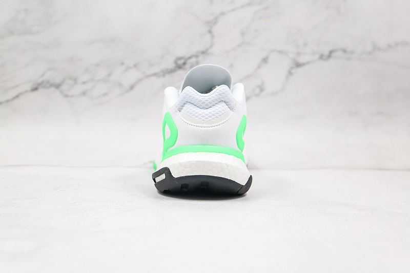 Day Jogger Shoes Cloud White/Cloud White/Green 7