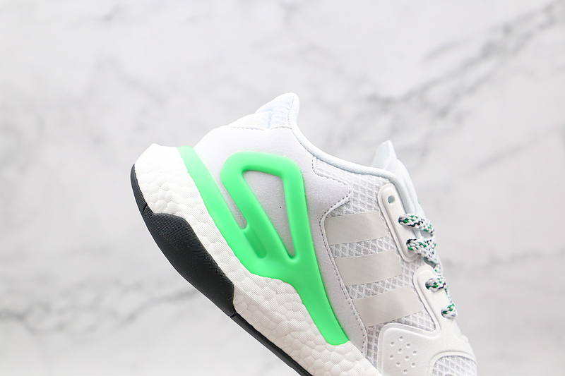 Day Jogger Shoes Cloud White/Cloud White/Green 11