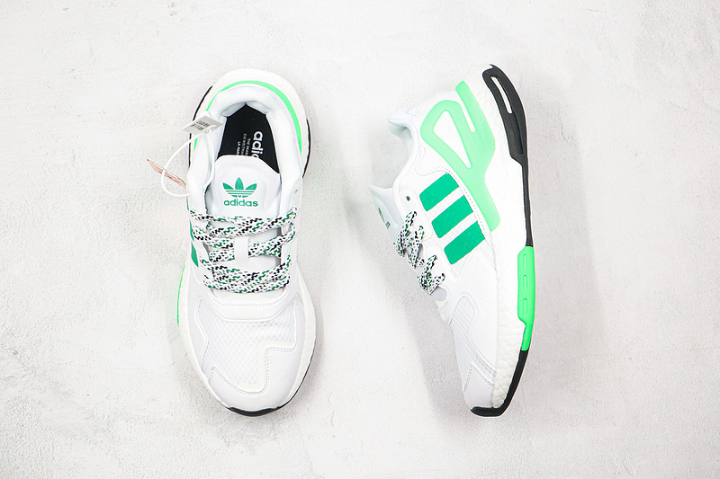 Day Jogger Shoes Cloud White/Cloud White/Green 15