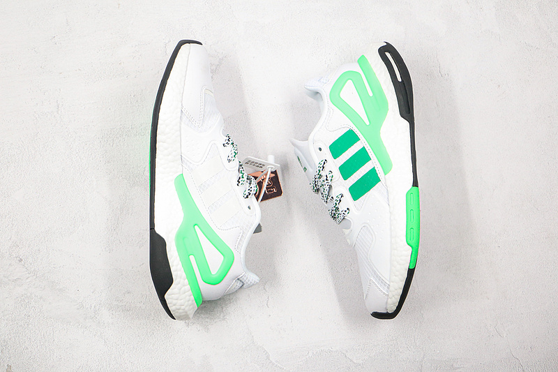 Day Jogger Shoes Cloud White/Cloud White/Green 21