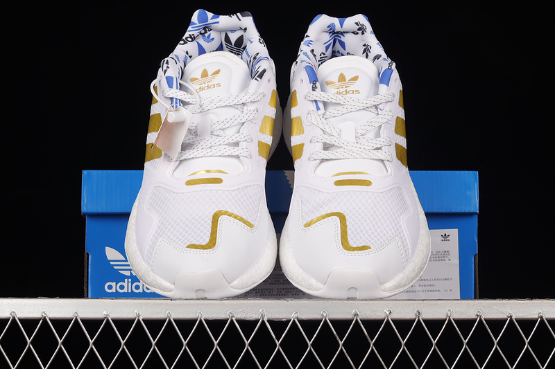 Day Jogger 2020 Boost Shoes Cloud White/Gold/Blue 17