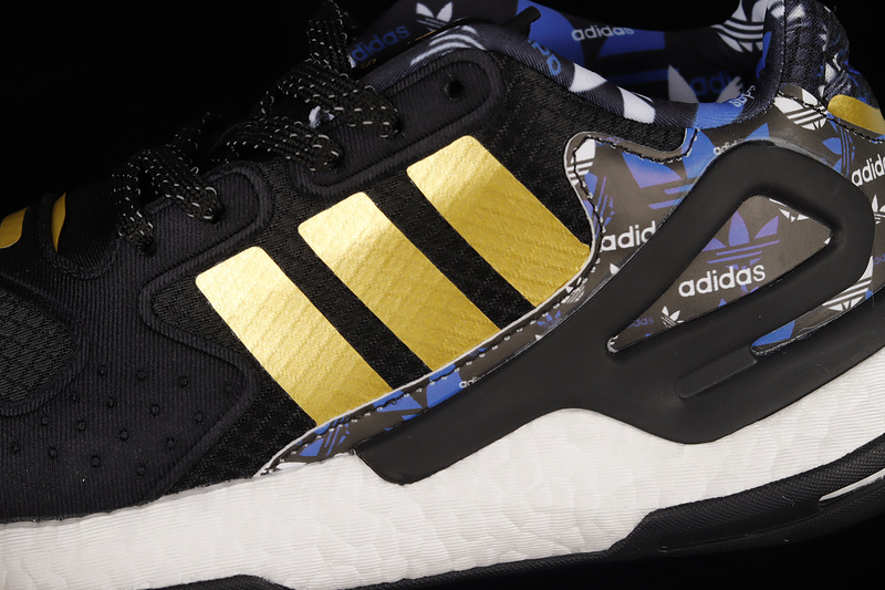 Day Jogger 2020 Boost Shoes Core Black/Gold/Cloud White 13