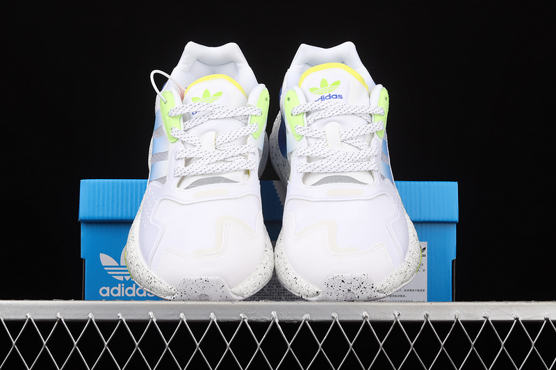 Day Jogger 2020 Boost Shoes Cloud White/Blue/Green 21