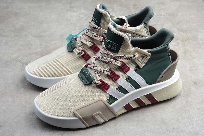 Eqt Bask Adv Dark Green/Clear Brown/Cloud White 25