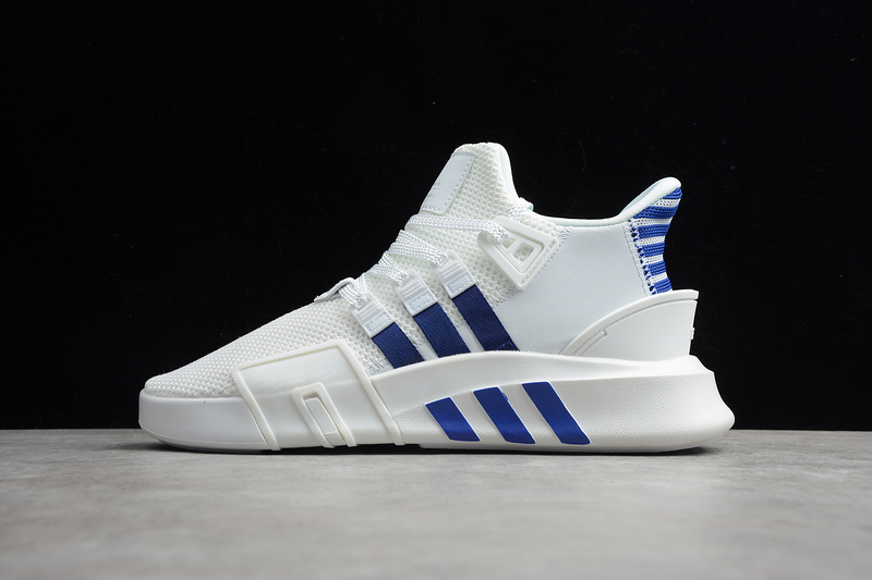 Eqt Bask Adv Shoes Cloud White/Navy Blue 5