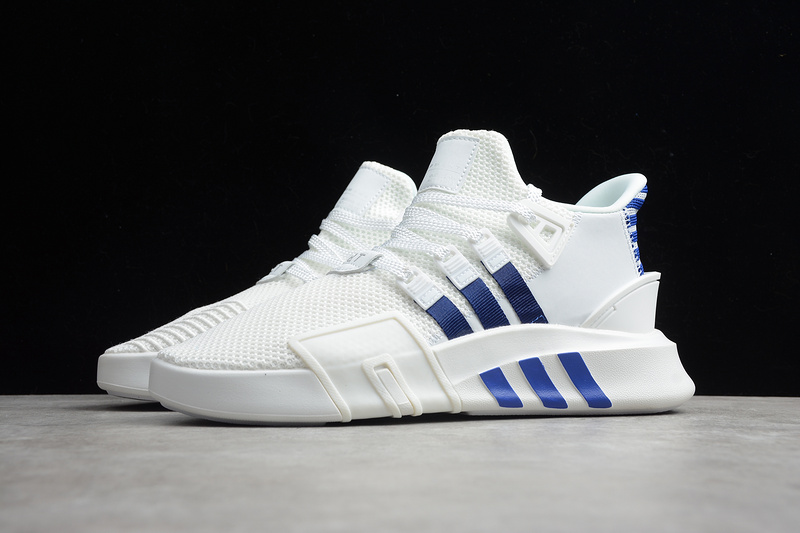 Eqt Bask Adv Shoes Cloud White/Navy Blue 29