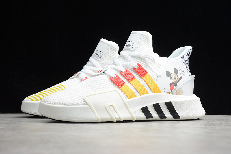 Eqt Bask Adv Cloud White/Yellow/Black-Red 5