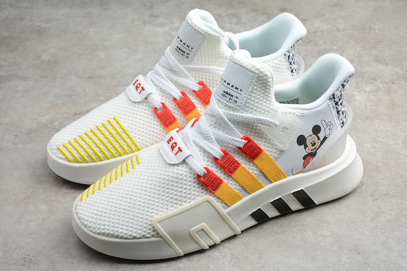 Eqt Bask Adv Cloud White/Yellow/Black-Red 11