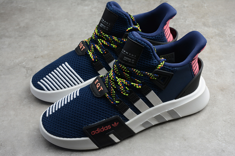 Eqt Bask Adv Navy Blue/Pink/Cloud White 3