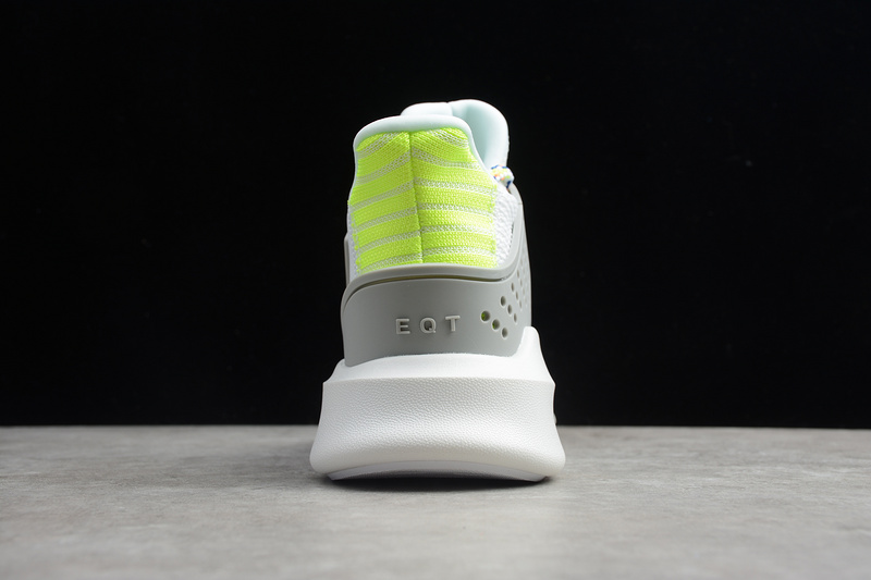 Eqt Bask Adv Cloud White/Fluorecent Green/Core Black 27