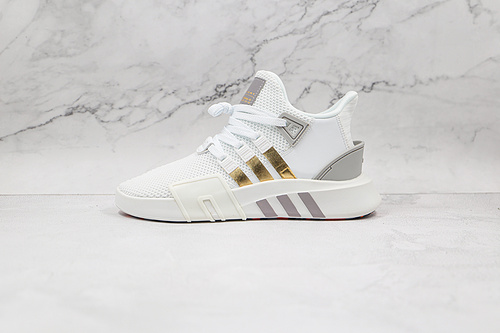 Eqt Bask Adv Shoes Cloud White/Grey-Metallic Gold 11