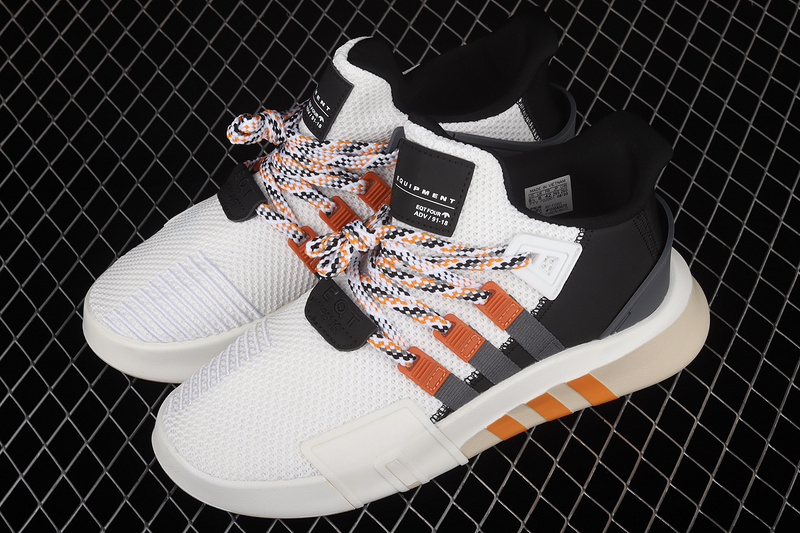 Eqt Bask Adv Shoes Cloud White/Core Black/Orange 7