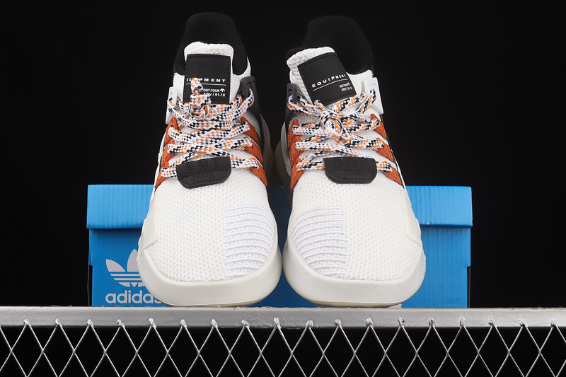 Eqt Bask Adv Shoes Cloud White/Core Black/Orange 15