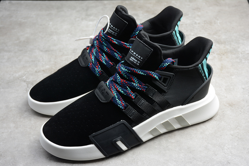 Eqt Bask Adv Shoes Core Black/White/Blue 3