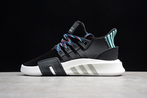 Eqt Bask Adv Shoes Core Black/White/Blue 17