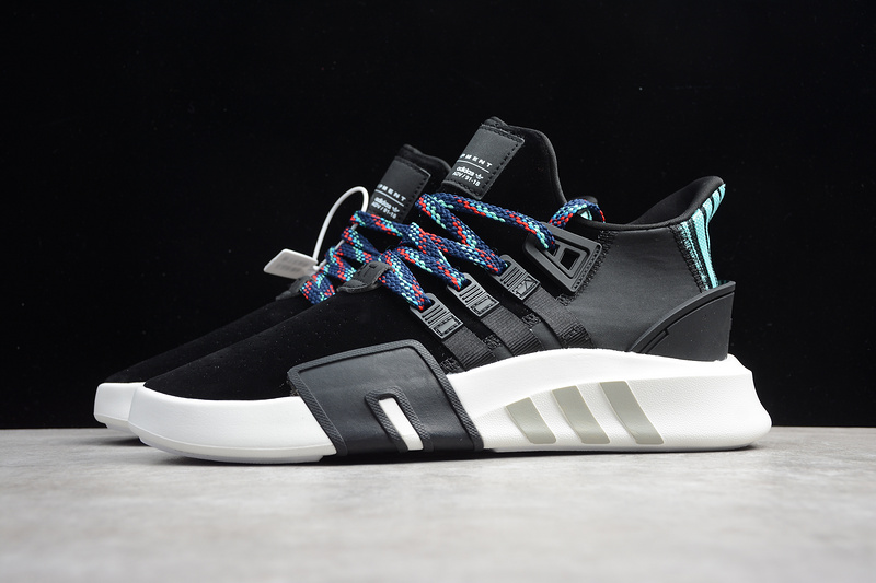 Eqt Bask Adv Shoes Core Black/White/Blue 19