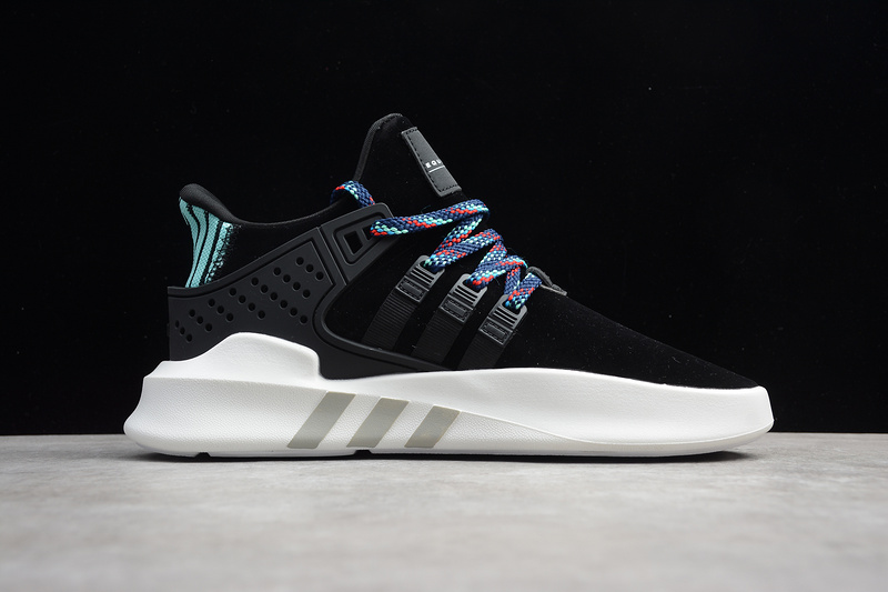 Eqt Bask Adv Shoes Core Black/White/Blue 23