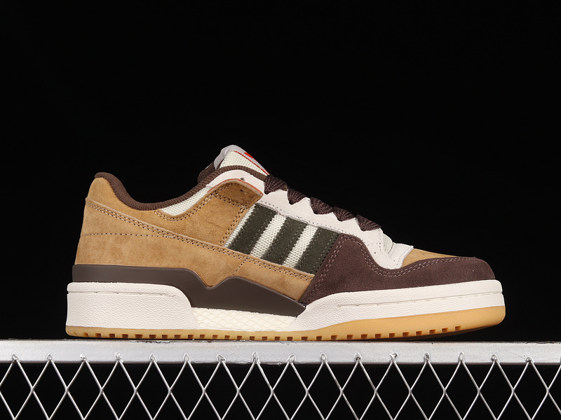 Forum Low 84 Shoes Aluminium/Branch/Brown 27