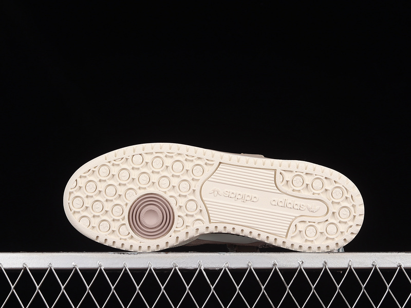 Forum Low Criss-Cross Pattern Vapor Grey/Off White/Taupe Oxide 25