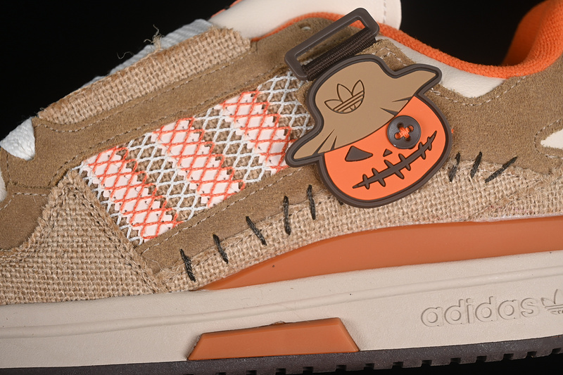 Forum Mod Low Jack O Light Brown/Off White/Orange 15