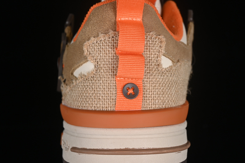 Forum Mod Low Jack O Light Brown/Off White/Orange 21