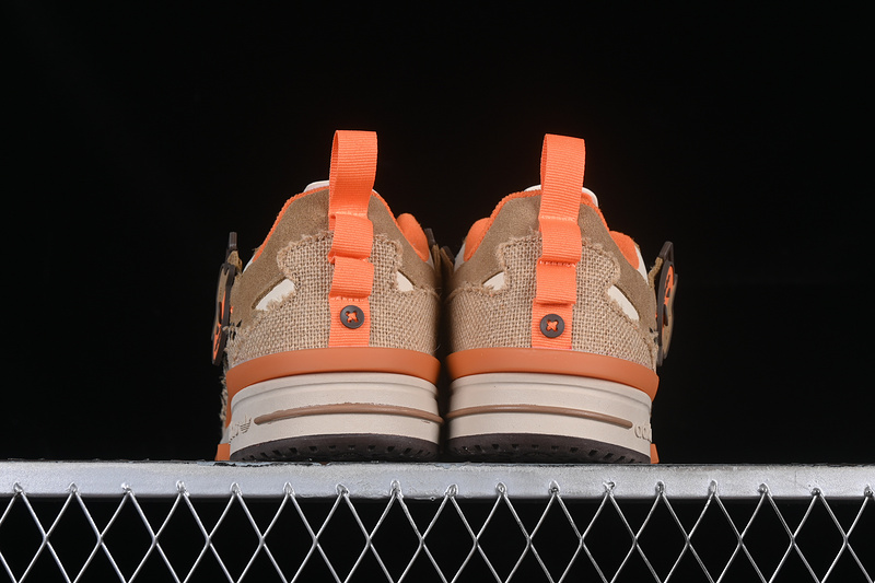 Forum Mod Low Jack O Light Brown/Off White/Orange 27