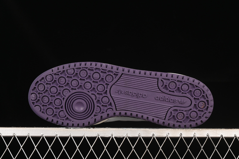 Forum 84 Low White/Grey/Purple 7