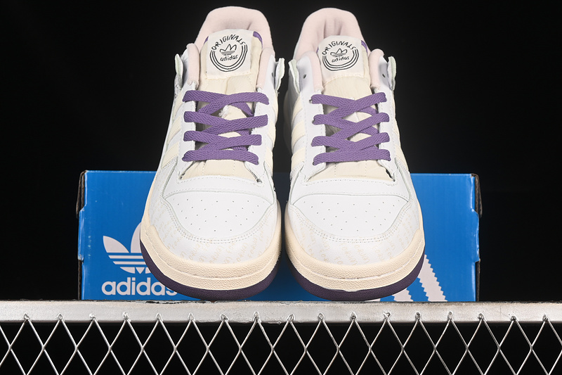 Forum 84 Low White/Grey/Purple 11