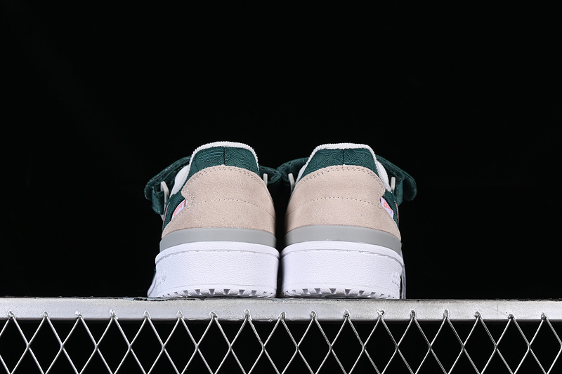 Forum 84 Low White/Black/Grey/Green 3