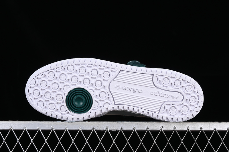 Forum 84 Low White/Black/Grey/Green 17