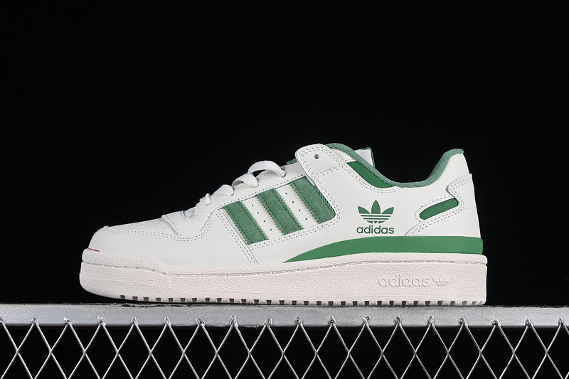 Forum 84 Low White/Green 25