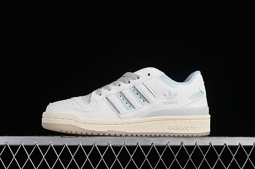 Forum 84 Low Cloud White/Crystal Jade/Wonder Silver 3