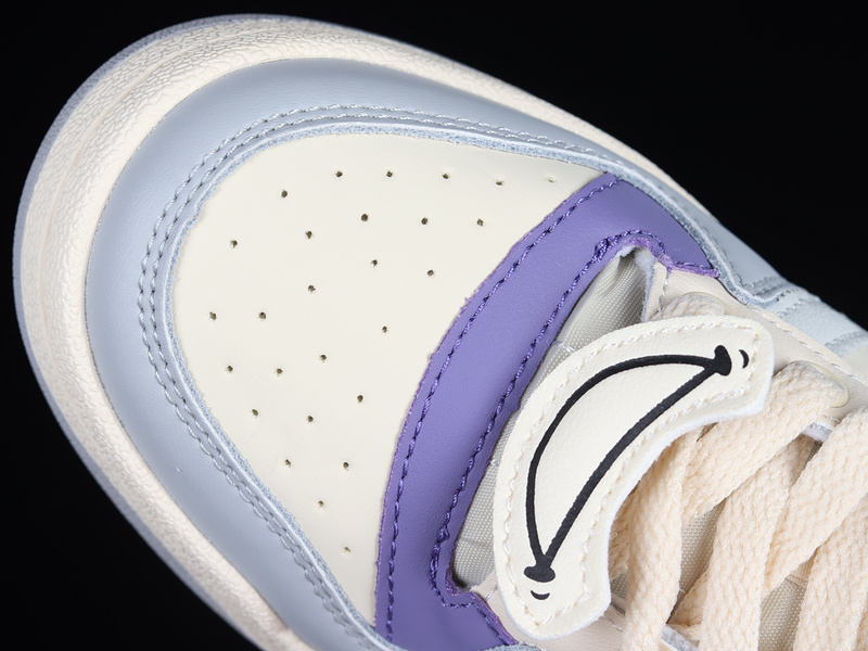 Forum 84 Low Shoes Cloud White/Cream Purple/Black 17