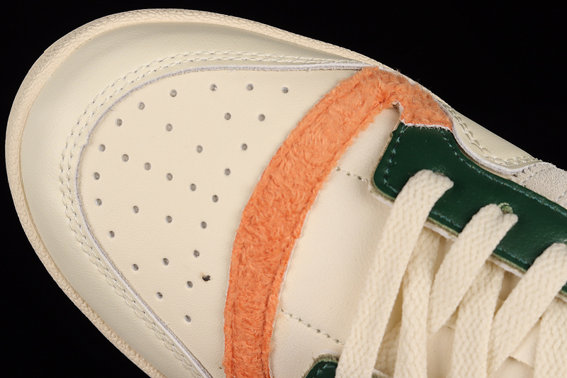 Forum 84 Low Fleece White/Orange/Green 13