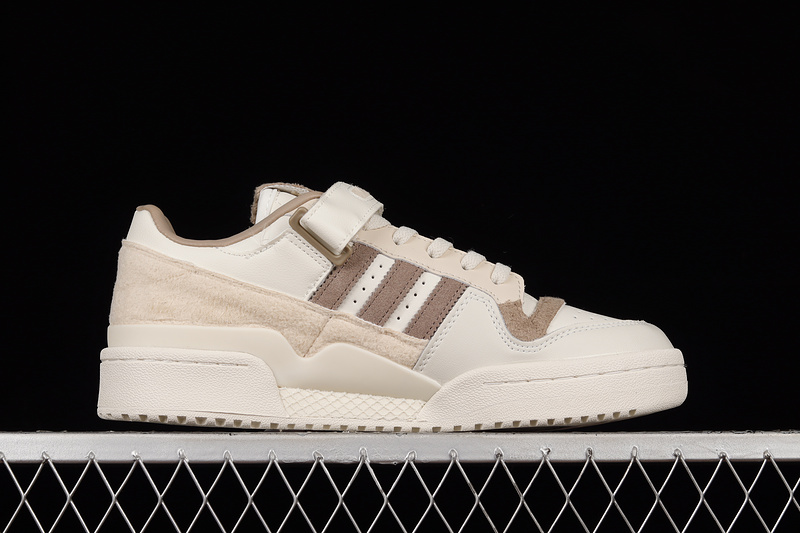 Forum 84 Low Fleece White/Brown/Beige 3