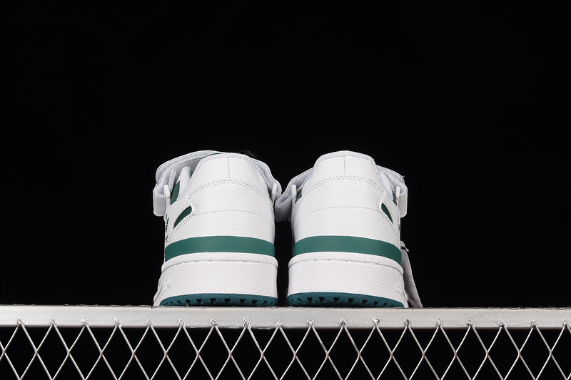 Forum Low Shoes Cloud White/Collegiate Green/Cloud White 27