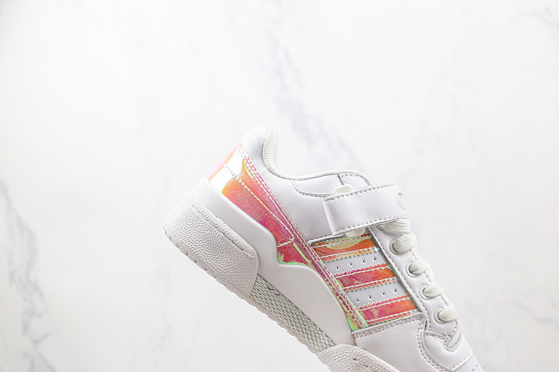 Forum Low Shoes Cloud White/Cloud White/Pink 15