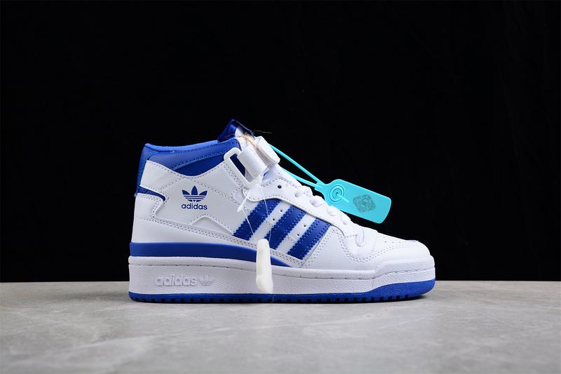 Forum Mid Shoes Cloud White/Royal Blue/Cloud White 13