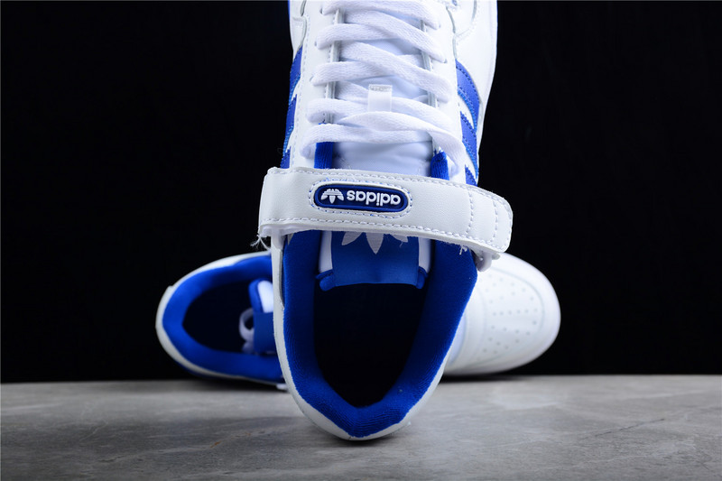 Forum Low Shoes Cloud White/Cloud White/Royal Blue 5