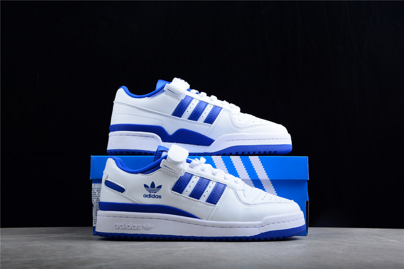 Forum Low Shoes Cloud White/Cloud White/Royal Blue 7